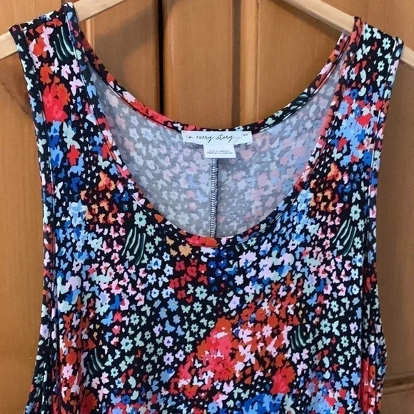 Maxi  sleeveless stretch dress 2X - Picture 1 of 4